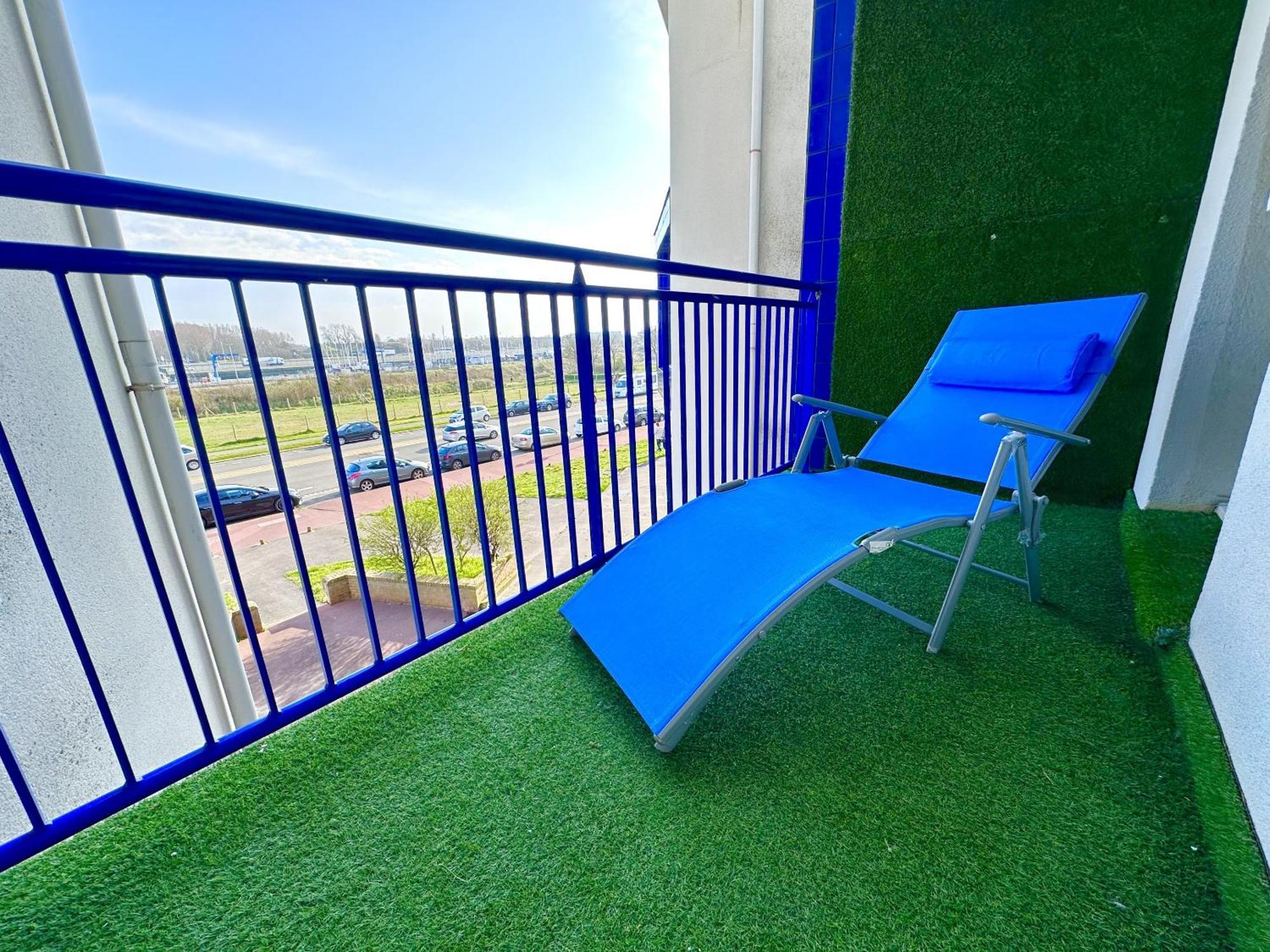 Appartement Luxe Vue Sur Mer Calais Plage Exterior foto